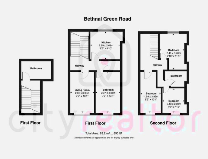 4 Bedroom Flat To Rent In Bethnal Green Road, London, E2