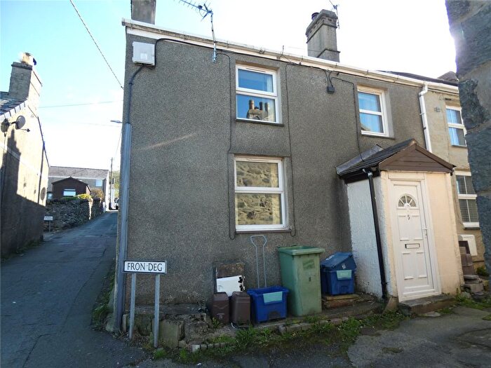 1 Bedroom End Of Terrace House For Sale In Frondeg Street, Llanllechid, Bangor, Gwynedd, LL57