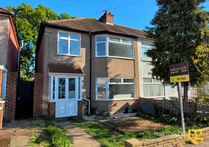3 Bedroom Semi-Detached House To Rent In Hill Crescent, Harrow-On-The-Hill, Harrow, HA1