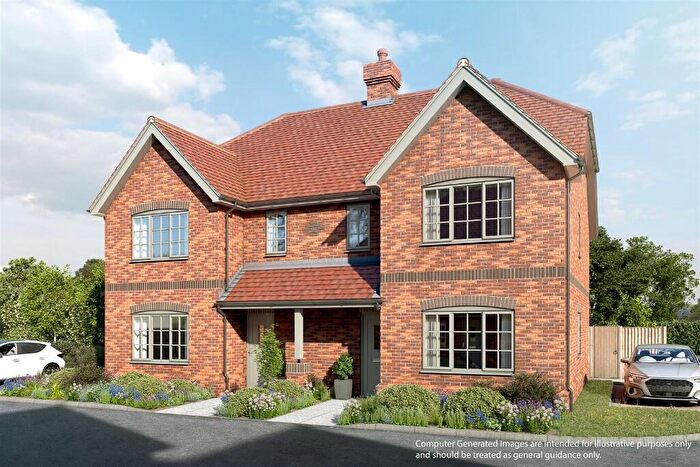 2 Bedroom Semi-Detached House For Sale In Bowling Alley, Crondall, Farnham, GU10
