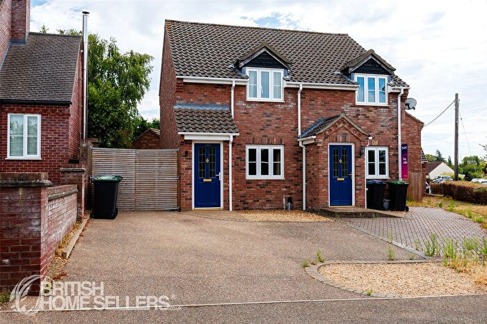 2 Bedroom Semi-Detached House For Sale In The Row, Sutton, Ely, Cambridgeshire, CB6