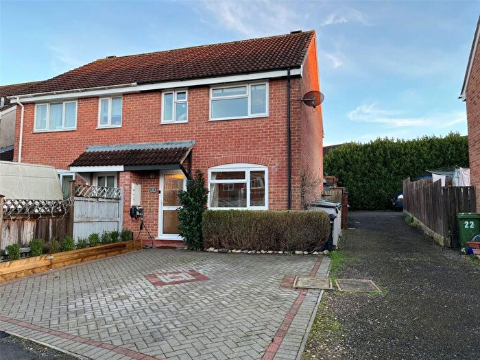 3 Bedroom Semi-Detached House For Sale In Wren Close, Frome, Somerset, BA11