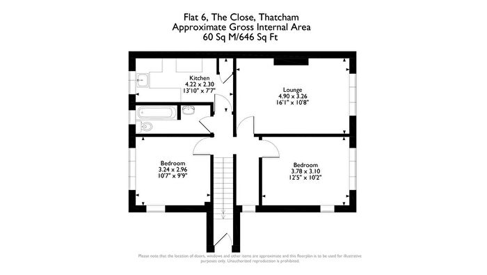 2 Bedroom Flat For Sale In Flat The Close, Hampstead Norreys, Thatcham, Berkshire, RG18