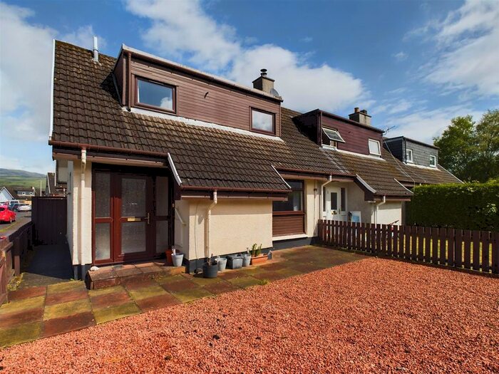 2 Bedroom End Of Terrace House For Sale In Castle Drive, Lochyside, Fort William, PH33