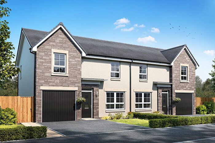 3 Bedroom Semi-detached House For Sale In "The Duart" At Corrennie Circle, Dyce, Aberdeen, AB21