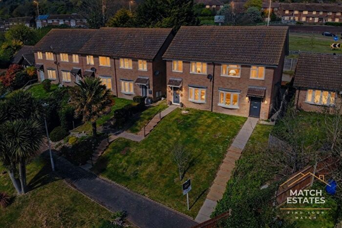 3 Bedroom Semi Detached House For Sale In Churchill Close, Folkestone, Kent, CT19