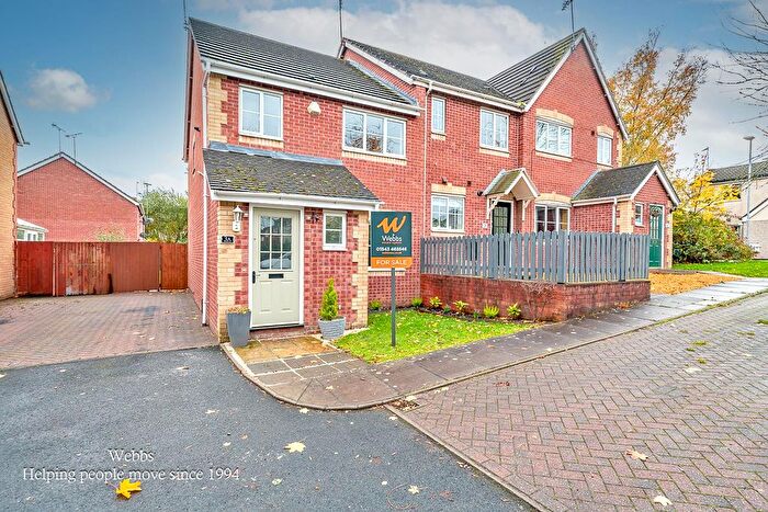 3 Bedroom End Of Terrace House For Sale In Middleway, Rawsley, Cannock, WS12