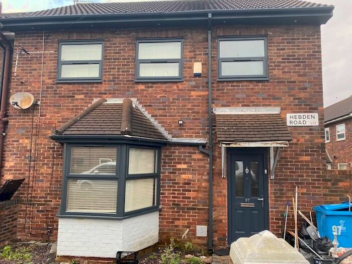 3 Bedroom Semi-Detached House To Rent In Hebden Road, Croxteth, Liverpool, Merseyside L11