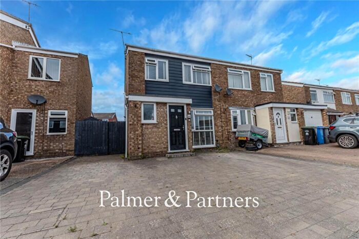 3 Bedroom Semi-Detached House For Sale In Maycroft Close, Ipswich, Suffolk, IP1