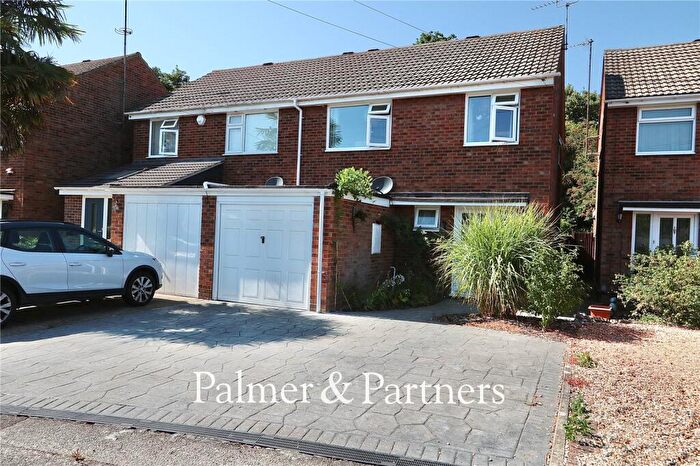 3 Bedroom Semi Detached House For Sale In Princedale Close, Ipswich, Suffolk, IP1