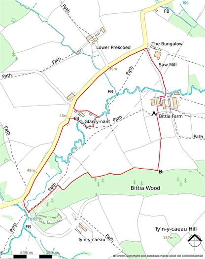 Land For Sale In Bittia Farm, Llanbadoc, Usk, Monmouthshire, NP15