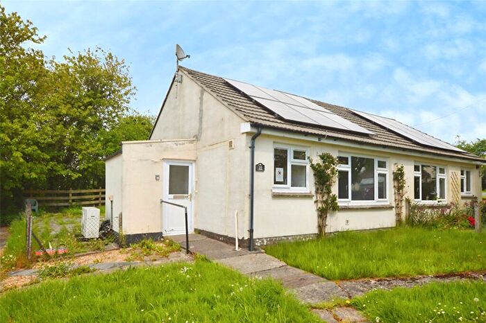 1 Bedroom Semi-Detached Bungalow For Sale In New Road, Folly Gate, Okehampton, Devon, EX20