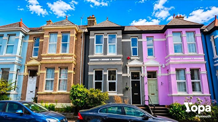 3 Bedroom Terraced House For Sale In Old Park Road, Plymouth, PL3