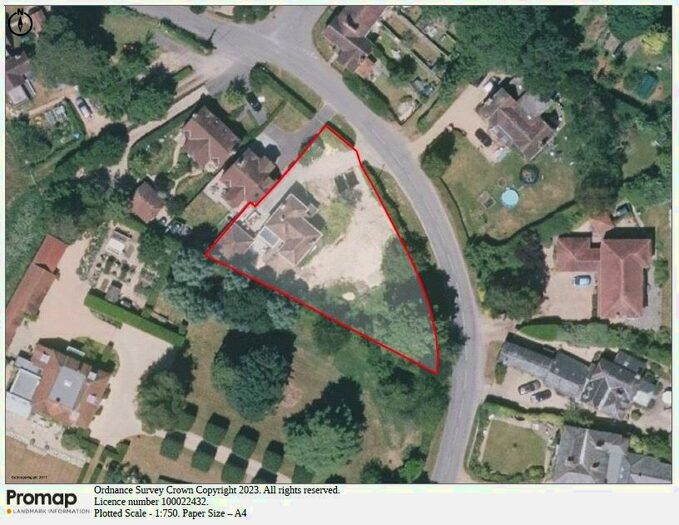 3 Bedroom Detached House For Sale In Land And House, Martins, Houghton, Stockbridge, SO20