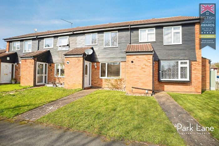 3 Bedroom Terraced House For Sale In Wentworth Drive, Bishop's Stortford, Hertfordshire, CM23