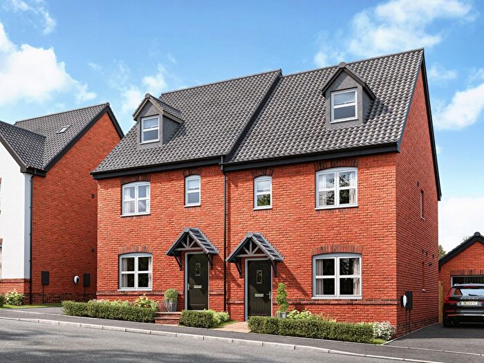 4 Bedroom Semi Detached House For Sale In "The Kennet" At Brockhill, Redditch, B97