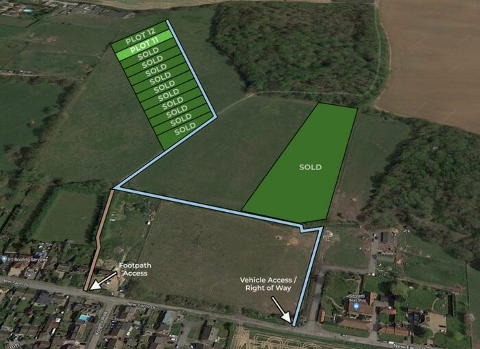 Land For Sale In Plot, Land Off New Farm Drive, Abridge, Epping Forest, Essex, RM4