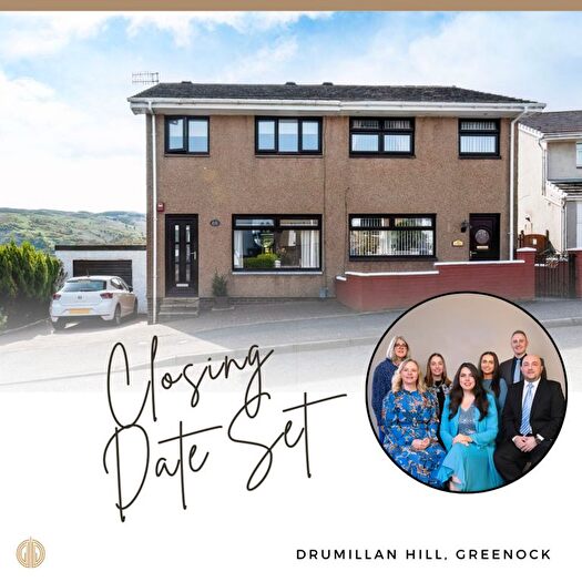 3 Bedroom Semi-Detached House For Sale In Drumillan Hill, Greenock, PA16
