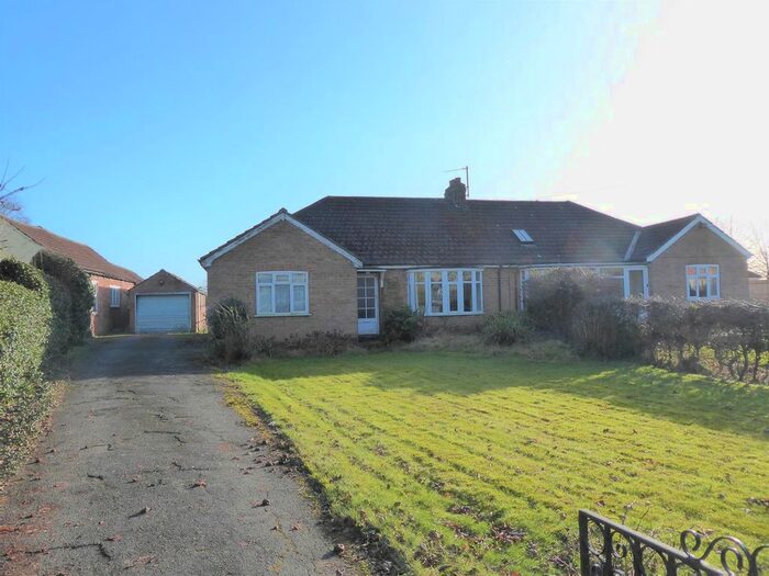 3 Bedroom Semi-Detached Bungalow For Sale In North Cowton, Northallerton, DL7
