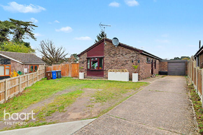 3 Bedroom Detached Bungalow For Sale In Stuart Close, Brandon, IP27