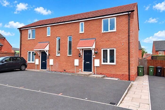 2 Bedroom Semi-Detached House For Sale In Hadmay Croft, Copcut, Droitwich, Worcestershire, WR9
