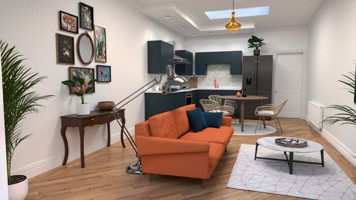 1 Bedroom House To Rent In The Grange, North Grange Mount, LS6