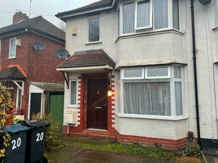 2 Bedroom Semi-Detached House To Rent In Corisande Road, Selly Oak, Birmingham, B29
