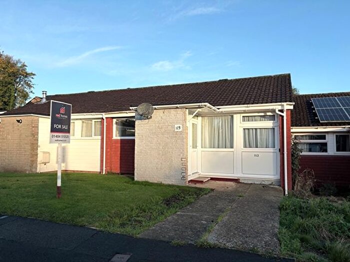 2 Bedroom Terraced Bungalow For Sale In Millers Way, Honiton, EX14