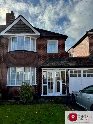 3 Bedroom Semi-Detached House To Rent In Sandgate Road, Hall Green, Birmingham, B28