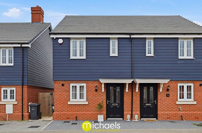 2 Bedroom Semi Detached House For Sale In James Ward Road, Colchester, CO2