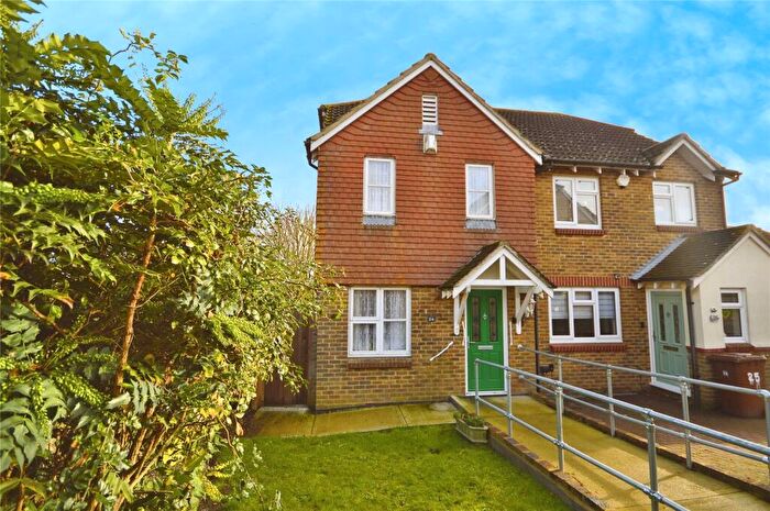 2 Bedroom Semi Detached House For Sale In Grandsire Gardens, Hoo, Rochester, Kent, ME3