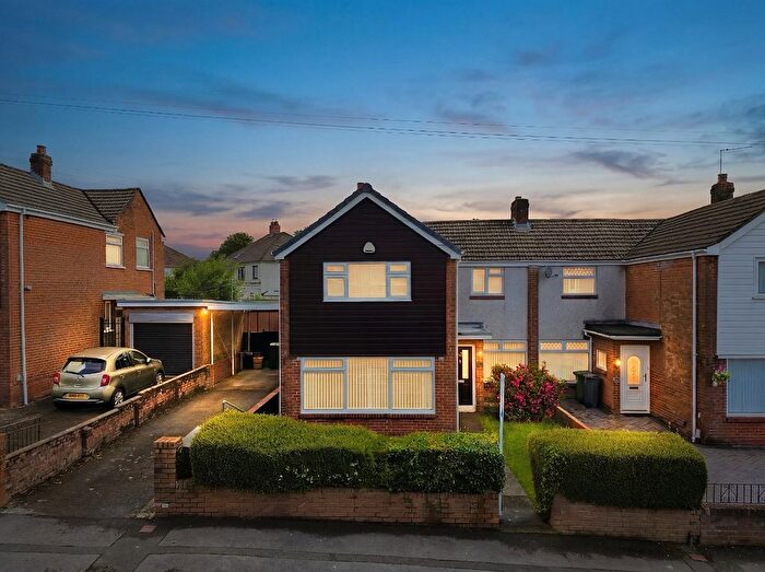 3 Bedroom Semi-Detached House For Sale In Elgar Crescent, Cardiff, CF3