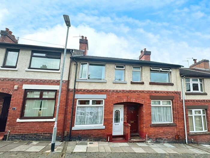 2 Bedroom Terraced House To Rent In Fairfax Street, Stoke-on-Trent, Staffordshire, ST1