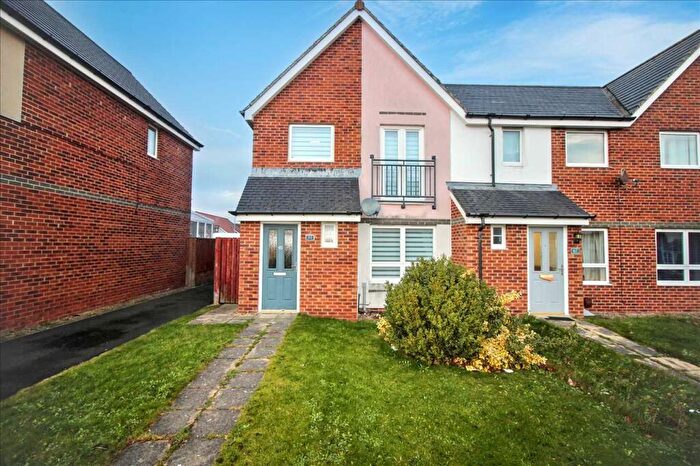 3 Bedroom Semi Detached House To Rent In Hindmarsh Drive, Barley Rise, Ashington, NE63