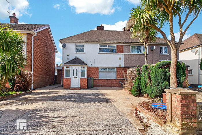 3 Bedroom Semi Detached House To Rent In Western Avenue North, Gabalfa, Cardiff, CF14