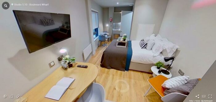 Studio To Rent In Boulevard Wharf, Castle Boulevard, Nottingham, NG7
