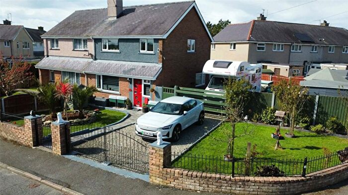 3 Bedroom Semi-Detached House For Sale In Maes Mona, Amlwch, Isle Of Anglesey, LL68