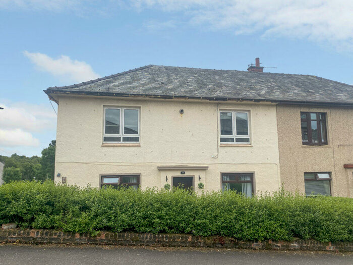 2 Bedroom Flat To Rent In Park Crescent, Dalmellington, KA6