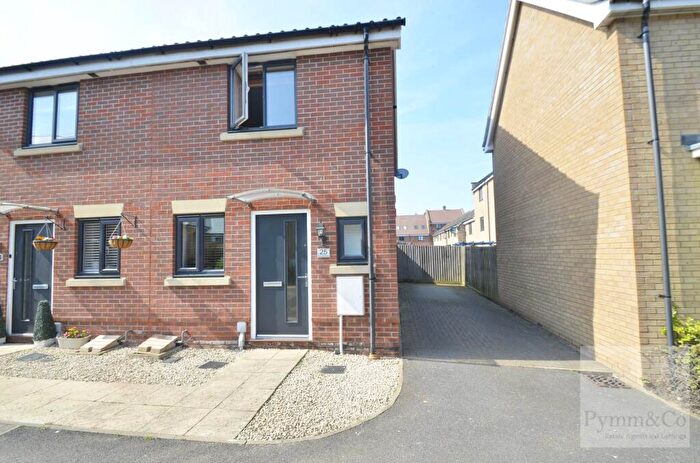 2 Bedroom Semi-Detached House To Rent In Ron Hill Road, Costessey, NR8