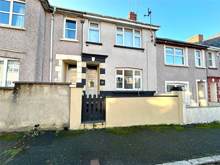 2 Bedroom Terraced House For Sale In Dartmouth Gardens, Milford Haven, Pembrokeshire, SA73