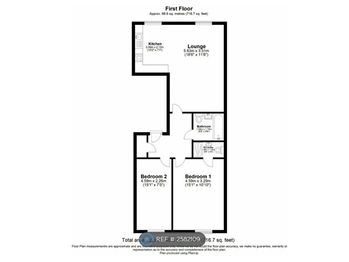 2 Bedroom Flat To Rent In Malt House Place, Royston, SG8