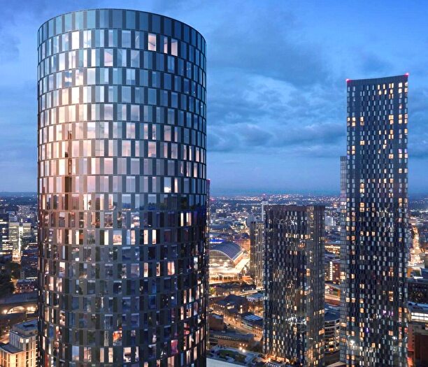 3 Bedroom Apartment To Rent In Thr, Silvercroft Street, Manchester, M15