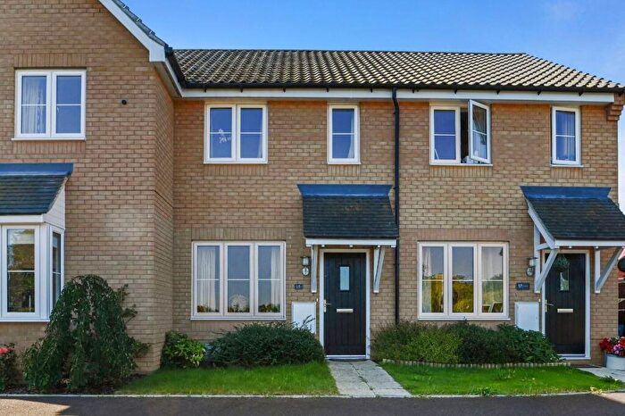 2 Bedroom Terraced House For Sale In Murray Close, Melton, Woodbridge, IP12