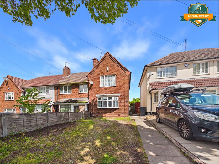 2 Bedroom Semi-Detached House For Sale In Raeburn Road, Pheasey, Great Barr, Birmingham, B43