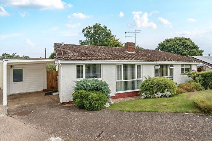 2 Bedroom Semi-Detached Bungalow For Sale In Woodpecker Way, Cheriton Bishop, Exeter, Devon, EX6