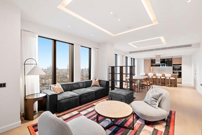 3 Bedroom Flat To Rent In River Park Tower, Nine Elms Lane, SW8