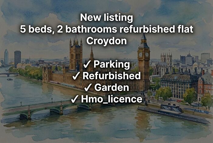 5 Bedroom Flat To Rent In Osborne Road, Thornton Heath, CR7