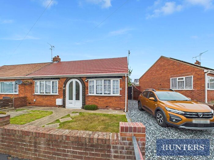 2 Bedroom Semi-detached Bungalow For Sale In Bempton Oval, Bridlington, Yorkshire, YO16