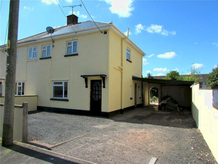 2 Bedroom Semi-Detached House To Rent In Park Street, Willand, Cullompton, Devon, EX15