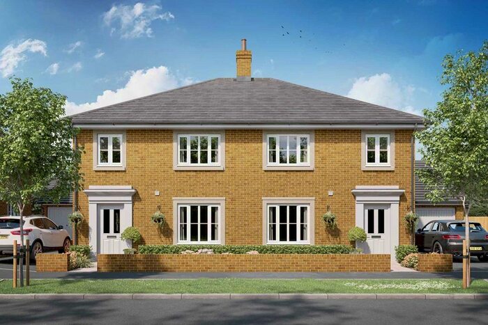 4 Bedroom Semi Detached House For Sale In "The Huxford - Plot " At High Leigh Garden Village, Schofield Way, Hoddesdon, EN11